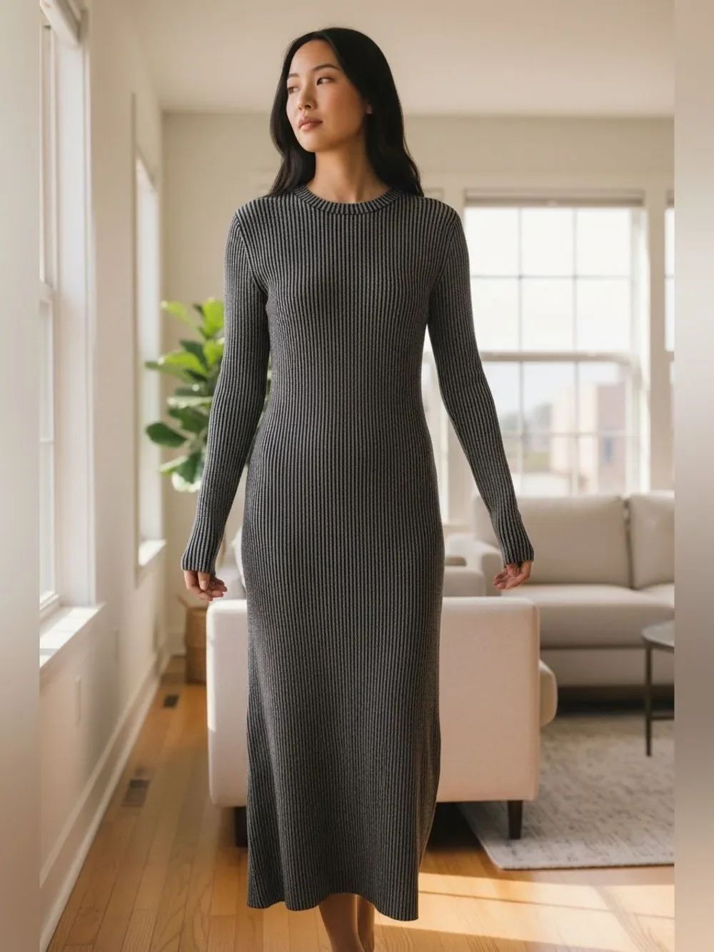 Mara Hoffman Jasmine Sweater Dress XS